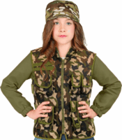 Widmann Katonai taktikai mellény jelmez kiegészítő 9-10 éves gyerekeknek