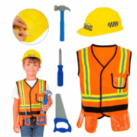 Widmann Építőmunkás Jelmez 6-11 éves gyerekeknek