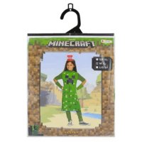 Disguise Minecraft Creeper lány jelmez 7-8 éves gyerekeknek