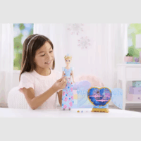 Disney JHL50 hercegnők Csupaszív meglepetés baba - Hamupipőke