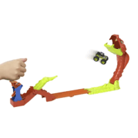 Mattel JJN44 Hot Wheels Monster Trucks Kígyómarás pályaszett 89cm