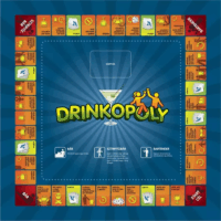 Drinkopoly - A teljes homály ivós Party társasjáték Felnőtteknek
