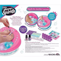 Cra-Z-Art Shimmer’n Sparkle 5 az 1-ben pedikűr spa készlet