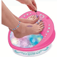 Cra-Z-Art Shimmer’n Sparkle 5 az 1-ben pedikűr spa készlet