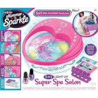 Cra-Z-Art Shimmer’n Sparkle 5 az 1-ben pedikűr spa készlet