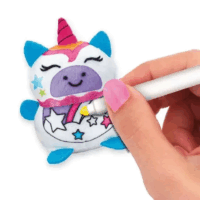 Cra-Z-Art Shimmer 'n Sparkle Plushie Surprize meglepetés színezhető figura - Többféle