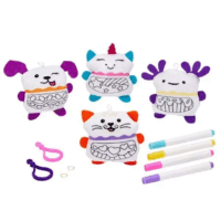 Cra-Z-Art Shimmer 'n Sparkle Plushie Surprize meglepetés színezhető figura - Többféle