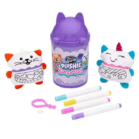 Cra-Z-Art Shimmer 'n Sparkle Plushie Surprize meglepetés színezhető figura - Többféle