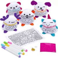 Cra-Z-Art Shimmer’n Sparkle 5 darabos dekorálható plüss csomag