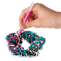 Cra-Z-Art Shimmer’n Sparkle színezhető hajgumi készlet