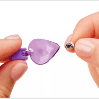 RoseArt Készítsd magad 445 darabos 3D-s virágcsokor - kristályokkal