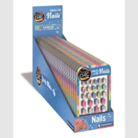 Clementoni Crazy Chic 24 darabos műköröm készlet - Szivárvány