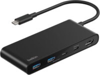 Belkin Connect AVC023hqBK 7-port USB-C HUB - Fekete