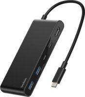 Belkin Connect AVC023hqBK 7-port USB-C HUB - Fekete