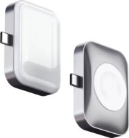 Satechi ST-UC2WCDM 2in1 Apple Watch / AirPods USB-C Wireless Töltőállomás - Ezüst