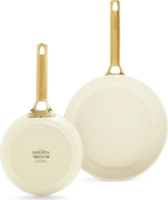 GreenPan Padova Reserve 2 részes Serpenyő készlet 20 / 26 cm - Krém