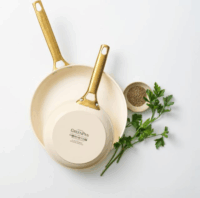 GreenPan Padova Reserve 2 részes Serpenyő készlet 20 / 26 cm - Krém