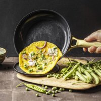 GreenPan Padova Reserve 2 részes Serpenyő készlet 20 / 26 cm - Fekete