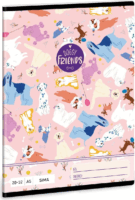 Ars Una Doggy Friends A5 32 lapos Sima füzet - Mintás