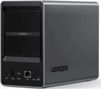 Ugreen DXP2800 2-rekeszes NAS hálózati adattároló + 2x 4 TB HDD