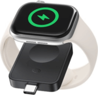 Baseus P10264106123-00 MagPro Magnetic Apple Watch Okosóra töltő - Fekete