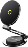 Baseus MagPro II Magnetic Mobiltelefon műszerfalra rögzíthető autós tartó - Fekete
