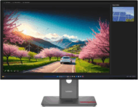 Lenovo 31,5" P32UD-40 ThinkVision 16:9 UHD IPS LED Monitor - Fekete
