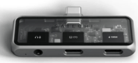 Satechi ST-HXRAJM 3-port USB-C HUB 100W (1x 3,5 Jack + 2x USB-C)
