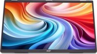 Acer 18,5" PD193QTEbmiuux Dual 16:9 FullHD IPS Érintőképernyős Hordozható Monitor - Fekete