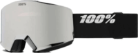 100percent SNOWCRAFT XL HiPER Silver Mirror Lens UV400 Síszemüveg - Fekete/Ezüst