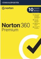 Norton 360 Premium HUN Online vírusirtó szoftver (10 PC / 1 év)