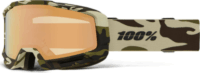 100percent SNOW OKAN Camo Copper HiPER ML Mirror Lens UV400 Síszemüveg - Terepmintás