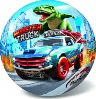 High Speed Monster Truck gumilabda Ø23cm - Mintás