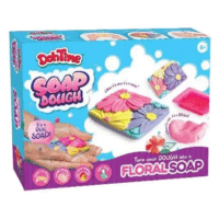 DohTime Soap Dough Vanília illatú Szappangyurma - Virágok