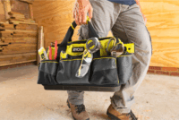 Ryobi RSSMTB1 Szerszámos táska M méret 44 x 30 x 24,5 cm - Zöld/Fekete