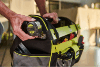 Ryobi RSSLOT1 Szerszámos táska L méret 47 x 36,5 x 22 cm - Zöld/Fekete