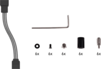 Alphacool Core Flat Reservoir 360 Jobb D5/VPP Vízhűtés Tágulási tartály