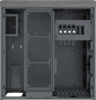 SilverStone SST-CW04TB Crown 04 5U Rack Szerver Ház (44 × 23,9 × 45,8 cm) - Fekete