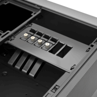 SilverStone SST-CW04TB Crown 04 5U Rack Szerver Ház (44 × 23,9 × 45,8 cm) - Fekete