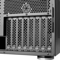 SilverStone SST-CW04TB Crown 04 5U Rack Szerver Ház (44 × 23,9 × 45,8 cm) - Fekete
