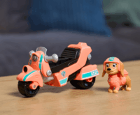 Spin Master Mancs Őrjárat Liberty Rescue motorkerékpár figurával