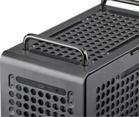 Cooler Master QUBE 540 Stardust Iron Midi Torony + 1db 120mm ventilátor - Fekete