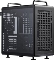 Cooler Master QUBE 540 Stardust Iron Midi Torony + 1db 120mm ventilátor - Fekete