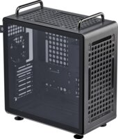 Cooler Master QUBE 540 Stardust Iron Midi Torony + 1db 120mm ventilátor - Fekete