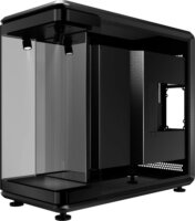 Cooler Master MasterFrame 360 Panorama Midi Torony Számítógépház - Fekete