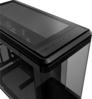 Cooler Master MasterFrame 360 Panorama Midi Torony Számítógépház - Fekete