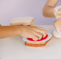 Spin Master Melissa & Doug 33 részes szendvicskészítő játékszett