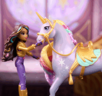 Spin Master Unicorn Academy 8 részes figura játékszett