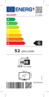 Sharp 43" 43GR8265E 16:9 4K UltraHD QLED Smart Google TV