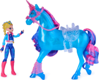 Spin Master Unicorn Academy - Train and Glow River és Isabel játékszett